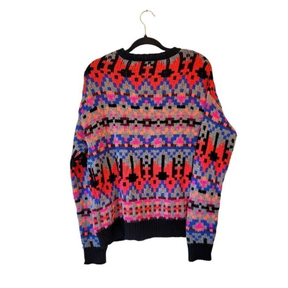 EVEREVE Allison Joy Gracie Multicolor Knit Sweater - Picture 2 of 8